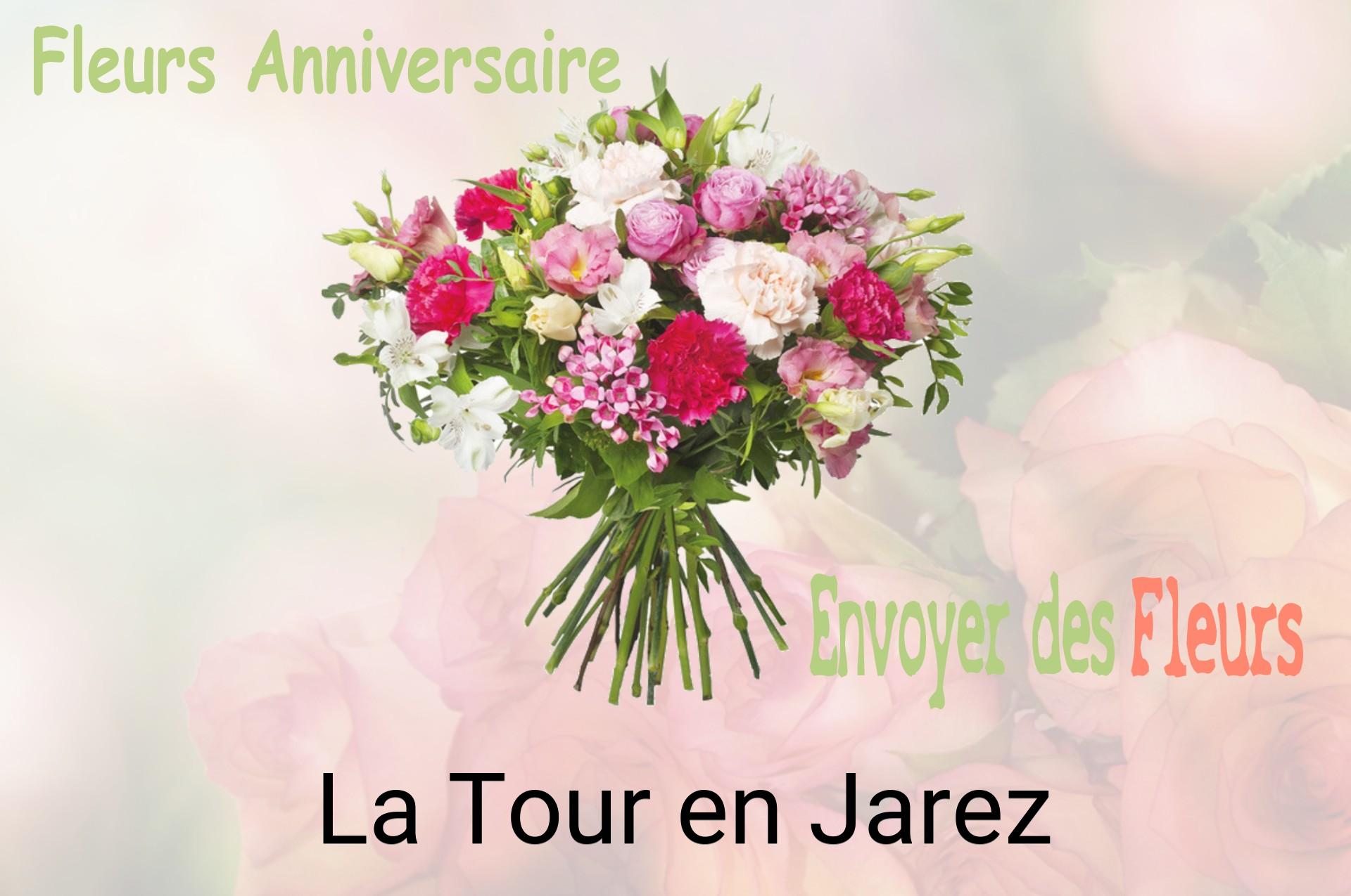 Bouquet de fleurs d’anniversaire livré à La Tour-en-Jarez
