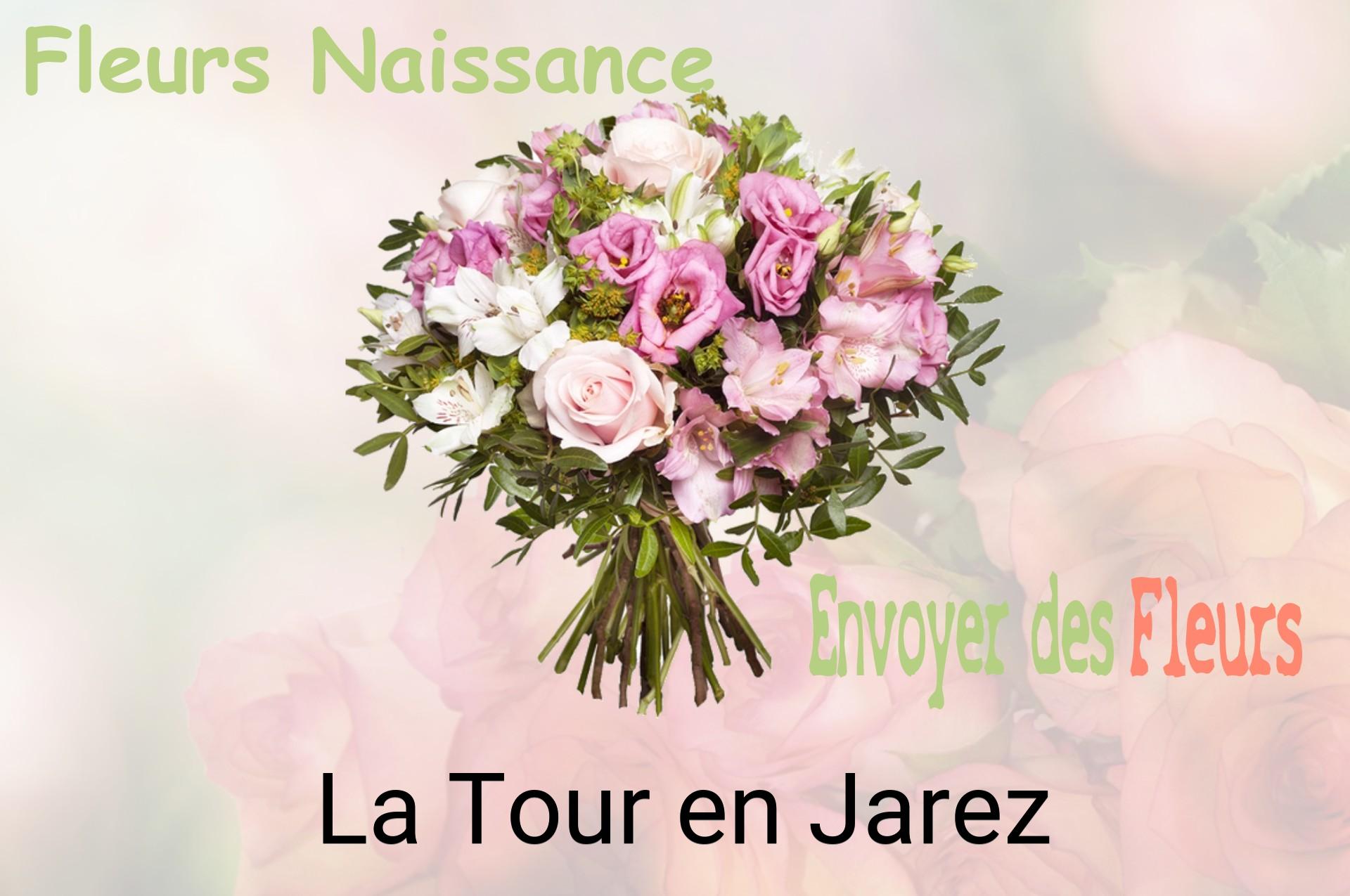 Bouquet de fleurs de naissance livré à La Tour-en-Jarez